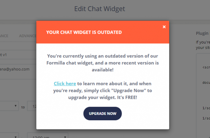 Agent add dynamically chat formilla Live Chat